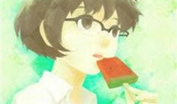 女孩头像吃瓜图片动漫,动漫女孩与吃瓜图鉴