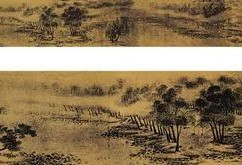 古人吃瓜照片高清图