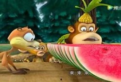 搞笑吃瓜恐龙视频,萌态百出