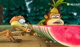 搞笑吃瓜恐龙视频,萌态百出