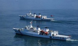 台湾演练吃瓜船