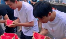 吃瓜比赛洗脸原版,一场别开生面的趣味挑战