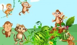 小猴吃瓜内容,揭秘瓜果世界的趣味故事