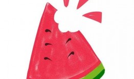 夏天吃瓜头像男孩,男孩吃瓜头像，诠释夏日风情